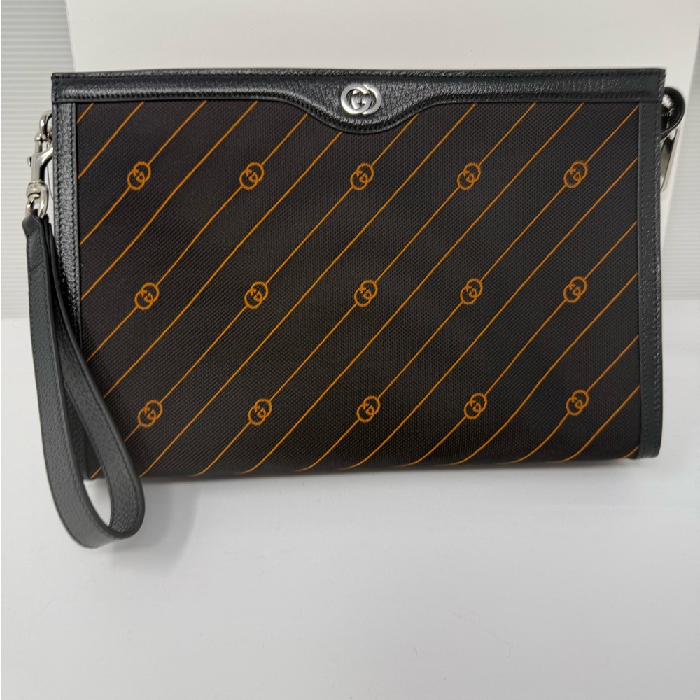Gucci Black and Orange Men's Bag